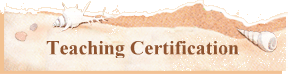Teaching Certification